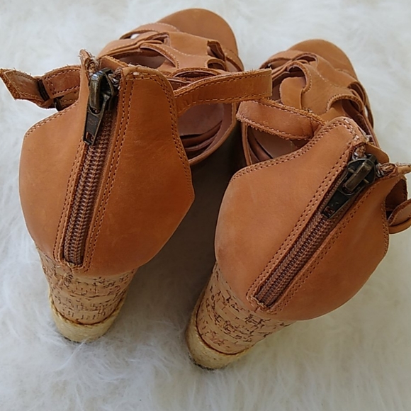 Dolce Vita cork & straw wedge sandal - Picture 11 of 12